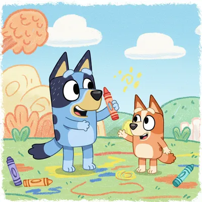 bluey-coloring-pages