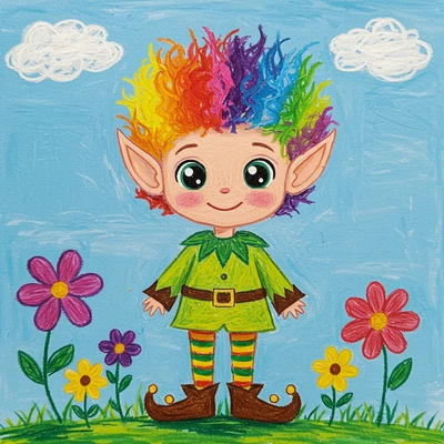 elves-coloring-pages