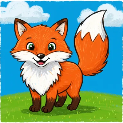 foxes-coloring-pages