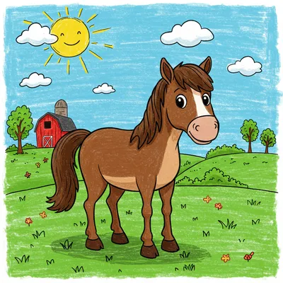 horses-coloring-pages