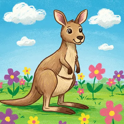 kangaroos-coloring-pages