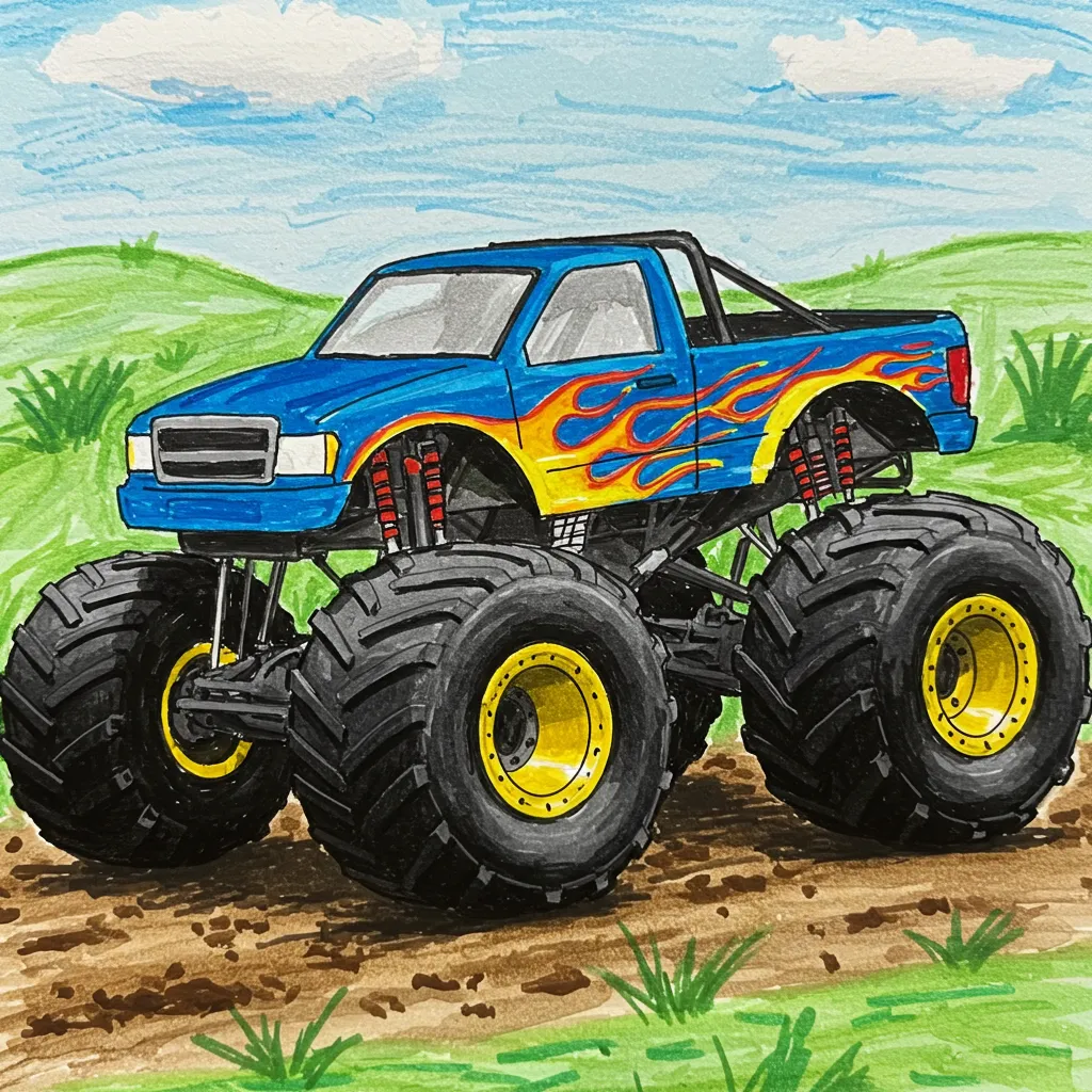 monster-trucks-coloring-pages