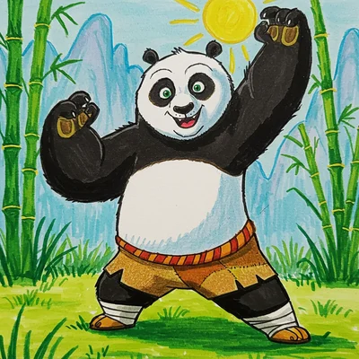 kung-fu-panda-coloring-pages