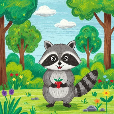 raccoons-coloring-pages