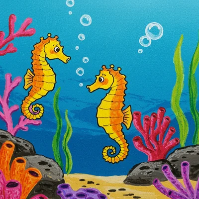 seahorses-coloring-pages