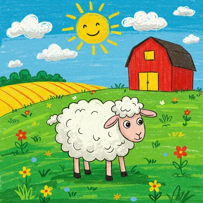 sheep-coloring-pages