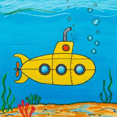 submarines-coloring-pages