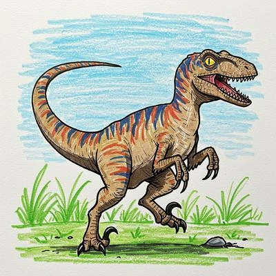 velociraptor-coloring-pages