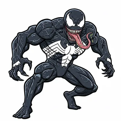 venom-coloring-pages