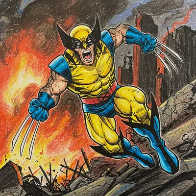 wolverine-coloring-pages