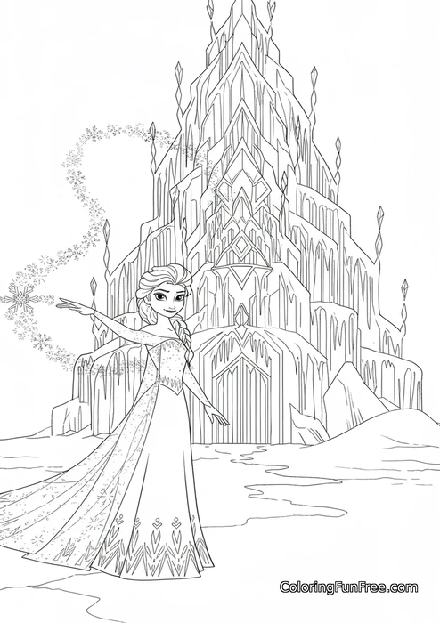 Elsa ice palace