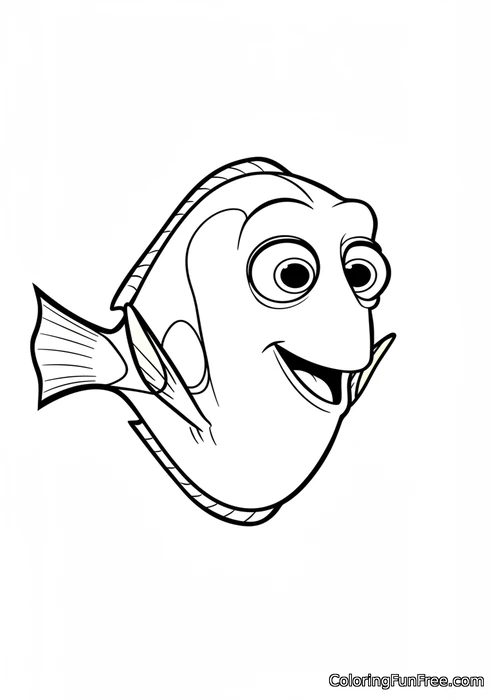 Dory happy full body