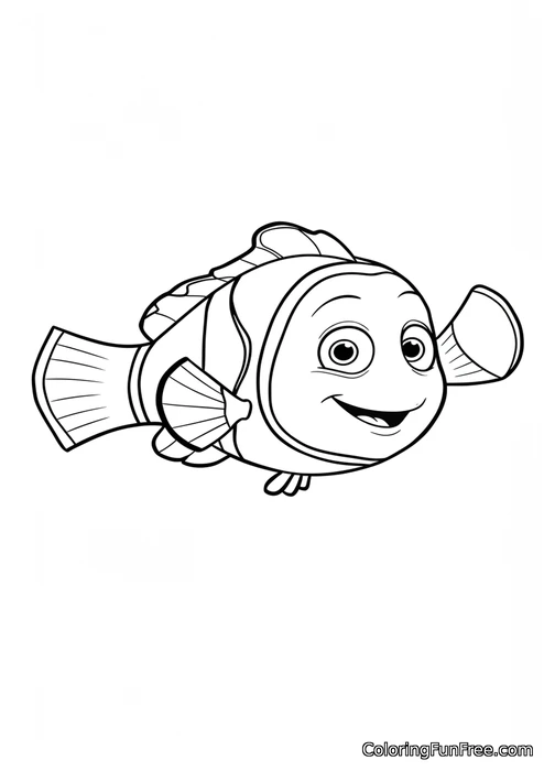Nemo smiling portrait