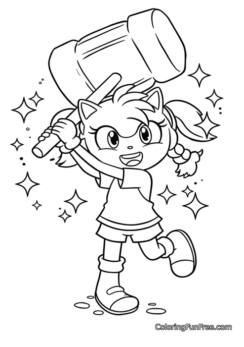 Amy rose piko piko hammer