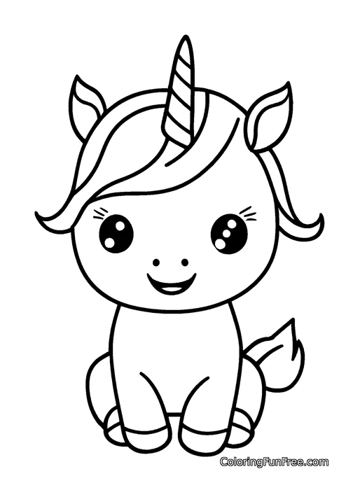 Cute unicorn