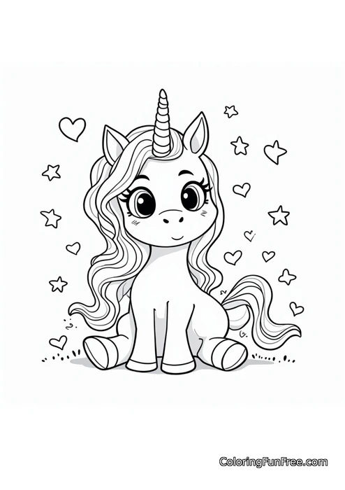 Funny unicorn