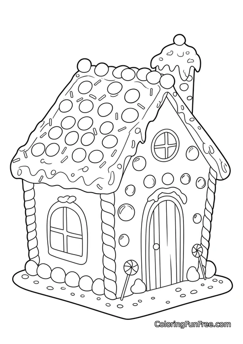 Gingerbread house