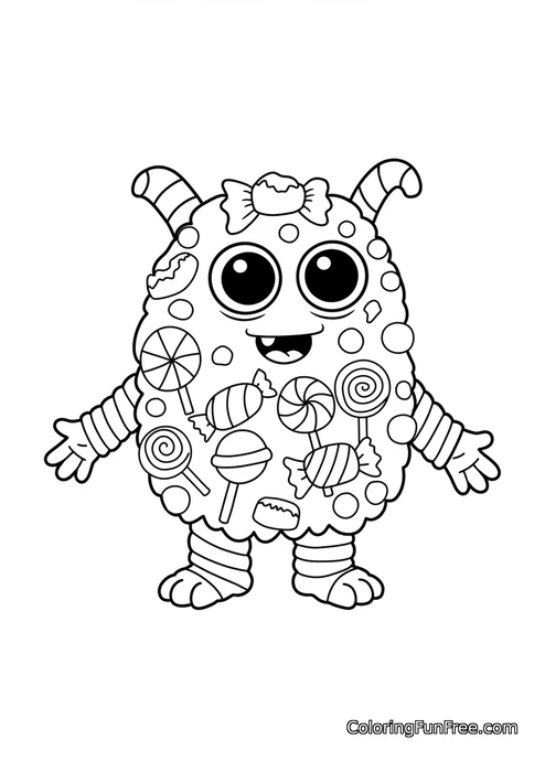 Candy monster