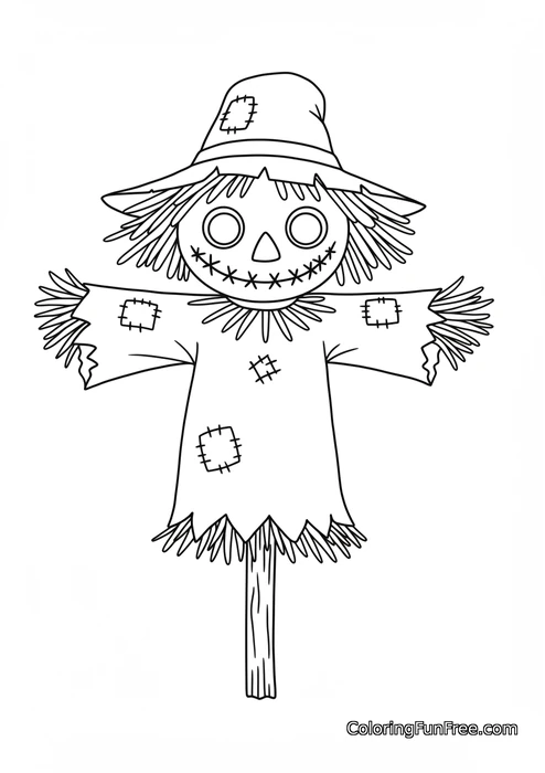 Сlassic scarecrow