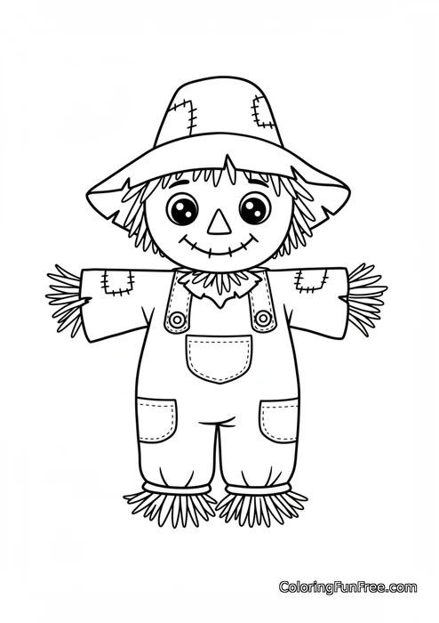 Cute scarecrow