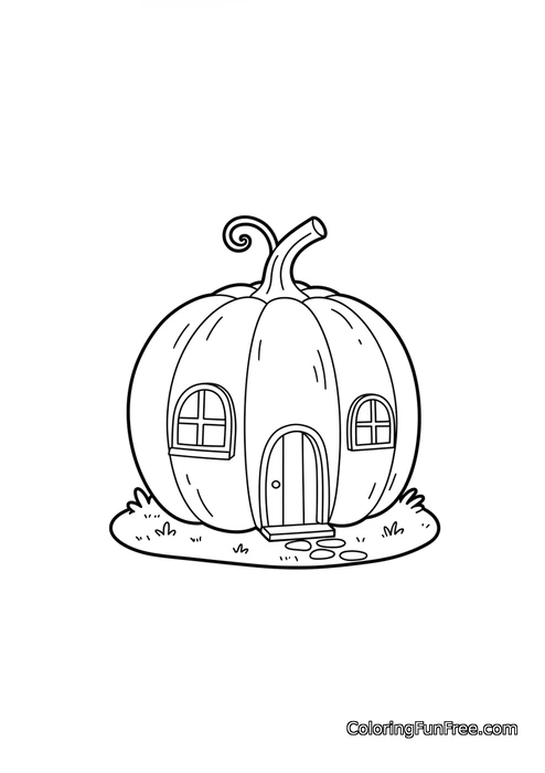 Pumpkin house