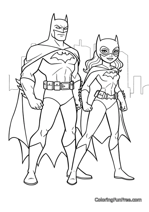 Batman and batwoman
