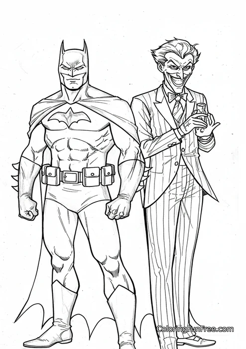 Batman and joker