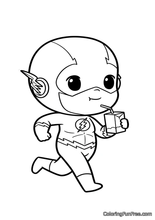 Flash chibi running simple
