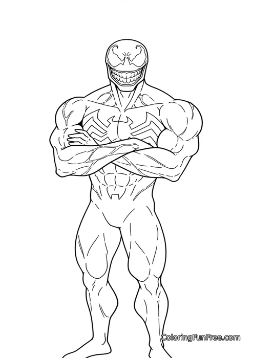 Venom heroic pose