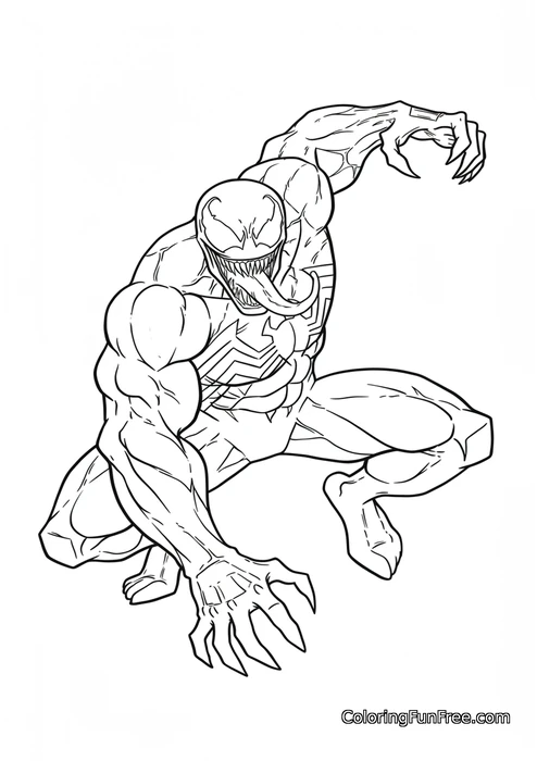 Venom pose heroic
