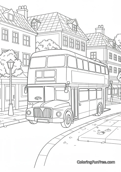 London double decker bus