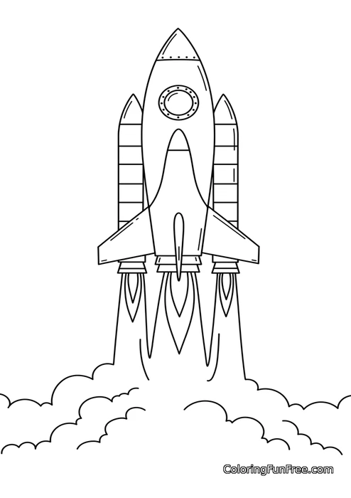 Space shuttle launch