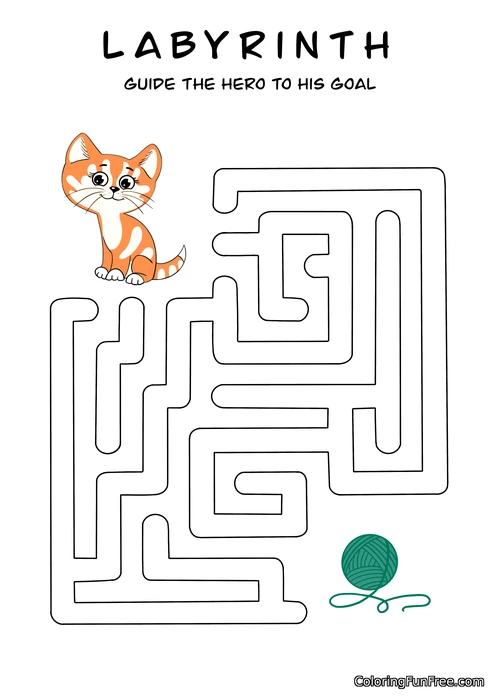 Cat maze