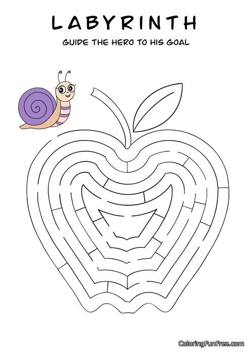 Snail maze